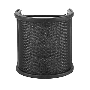 microphone pop filter professional metal microphone pop filter shield blowout preventer net capacitor recording windproof microphone anti noise net cover