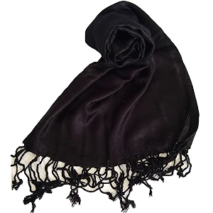 kkrish women neck scarf plain soft stole with fringe39s hijab wrap dupata