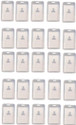KKSW Plastic ID Badge Holder