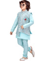 KL Collection Boys Festive & Party Kurta, Waistcoat and Pyjama Set