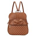 Girls Bowknot Mini Backpack Mouse Ear Polka Dot Convertible Shoulder Purse