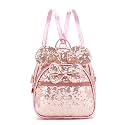 Girls Bowknot Mini Backpack Mouse Ear Polka Dot Convertible Shoulder Purse