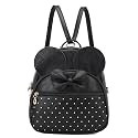 Girls Bowknot Mini Backpack Mouse Ear Polka Dot Convertible Shoulder Purse