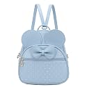 Girls Bowknot Mini Backpack Mouse Ear Polka Dot Convertible Shoulder Purse