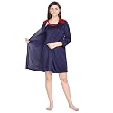 Klamotten Satin Nighty and Robe Two Piece