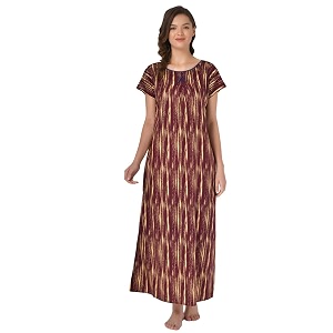klamotten women39s cotton maxi casual regular nightwear