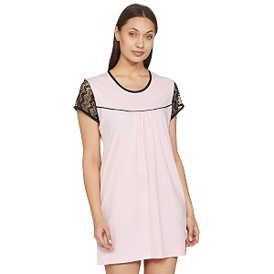 klamotten women39s cotton mid thigh length regular nightdress