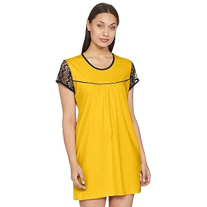 klamotten women39s cotton mid thigh length regular nightdress