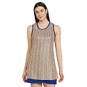 Klamotten Women's Cotton Nightdress (S_03C_Blue_Medium)