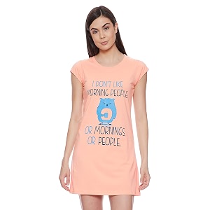 klamotten women39s cotton nightdress s_10gs_orange_x-large