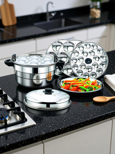 klassi kichen cooker with steamer plate induction  standard idli maker 4 plates 21 idlis 