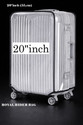 KLASSY Transparent Trolley Bag Cover PVC Dust