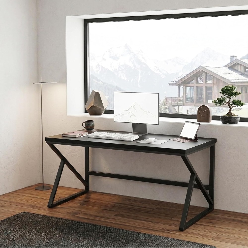 Klaxon Modern Computer Table for Home PC - Multipurpose Office Desk for ...