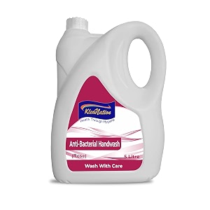 handwash liquid gel  complete germ protection for soft amp gentle hands  antibacterial handwash  10x better protection from germs rose purly 5l