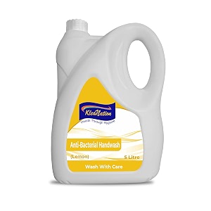 handwash liquid gel  complete germ protection for soft amp gentle hands  antibacterial handwash  10x better protection from germs lemon 5l