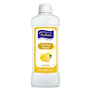 handwash liquid gel  complete germ protection for soft amp gentle hands  antibacterial handwash  10x better protection from germs lemon 1l