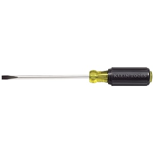 klein tools 605-6 14-inch cabinet 6-inch heavy duty round shank tip screwdriver