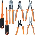 Klein Tools 9421R 1000V Insulated Plier Tool Set, 7-Piece