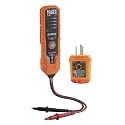 Klein Tools ET40VP GFCI Receptacle Tester and AC/DC Voltage Tester Kit