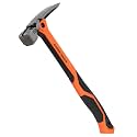 Klein Tools H81020 Anti-Vibration Smooth Face Hammer, Straight Claw, 20 oz