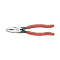 Klein Tools HD213-9NE Heavy-Duty Side Cutting Linemans Pliers, 9-Inch