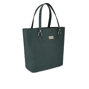 kleio vegan leather office tote bag for women with laptop compartment amp zip closure  spacious laptop tote bag for girls to carry essentials in college work amp travel