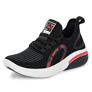 Klepe Black Red Running Shoes