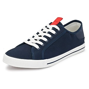 KLEPE Mens Vulcansied Canvas Sneakers