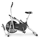 Air Bike Exercise Cycle Upright with Dual Moving Arms for Home Gym Cardio Full Body Weight Loss Workout Adjustable Seat with Twister (3CM)- Pree Installation Support Through Video or via Whatsapp call