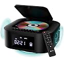 E1 Portable CD Player Boombox, Extra Bass, with Subwoofer
