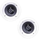 Klipsch R-1650-C in-Ceiling Speaker - White (2-Pack)