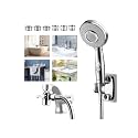 KLLEYNA Shower Head Hose Sink Tub Faucet Attachment,ON/OFF Sprayer Dog Wash