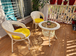klodor gardenbalconyterracepoolside patio seating chair  table set for outdoor metal outdoor chair