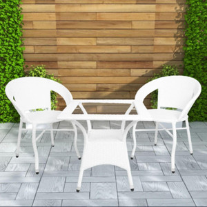 klodor gardenbalconyterracepoolside patio seating chair  table set for outdoor metal outdoor chair