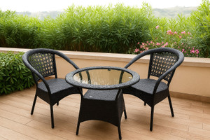 klodor gardenbalconyterracepoolside patio seating chair  table set for outdoor metal outdoor chair
