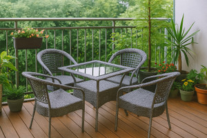 klodor gardenbalconyterracepoolside patio seating chair  table set for outdoor metal outdoor chair
