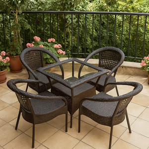 klodor gardenbalconyterracepoolside patio seating chair  table set for outdoor metal outdoor chair