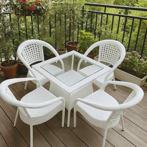 klodor gardenbalconyterracepoolside patio seating chair  table set for outdoor metal outdoor chair