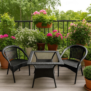 klodor gardenbalconyterracepoolside patio seating chair  table set for outdoor metal outdoor chair