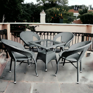 klodor gardenbalconyterracepoolside patio seating chair  table set for outdoor metal outdoor chair