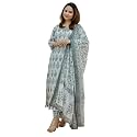 KLOSIA Women39s Block Printed Kurta and Pant