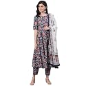KLOSIA Women39s Viscose Floral Printed Kurta and