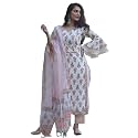 KLOSIA Women Block Printed Kurta and Pant