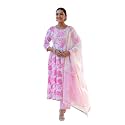 KLOSIA Women Embroidered Anarkali Kurta and Pant