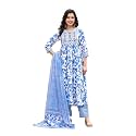 KLOSIA Women Embroidery Straight Floral Printed Kurta