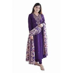 KLOSIA Women Embroidery Kurta and Pant Set