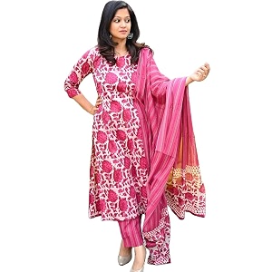 KLOSIA Women Floral Printed Kurta and Pant