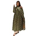 Klosia Women Printed Anarkali Kurta and Pant