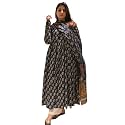 Klosia Women Printed Anarkali Kurta and Pant