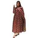 Klosia Women Printed Anarkali Kurta and Pant